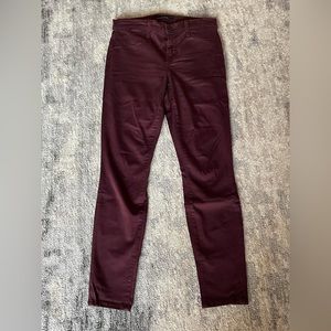 J Brand super skinny jeans in deep mulb